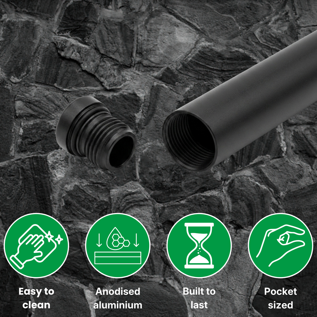 3-Pack Smell Proof Tube Set – Airtight and Lightweight Aluminium Smell Proof Container