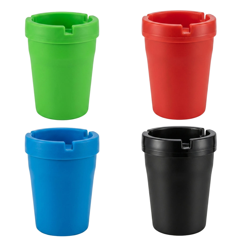 Plastic Ashtray – 2-Pack