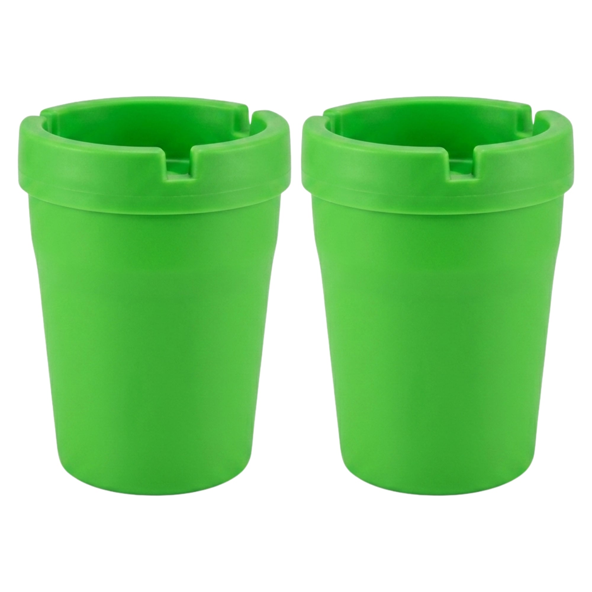 2-Pack Plastic Cigarette Ashtray Butt Bucket – Convenient and Odour-Free Disposal