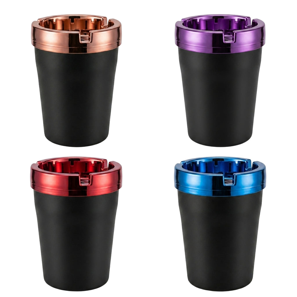 Metallic Ashtray – 2-Pack