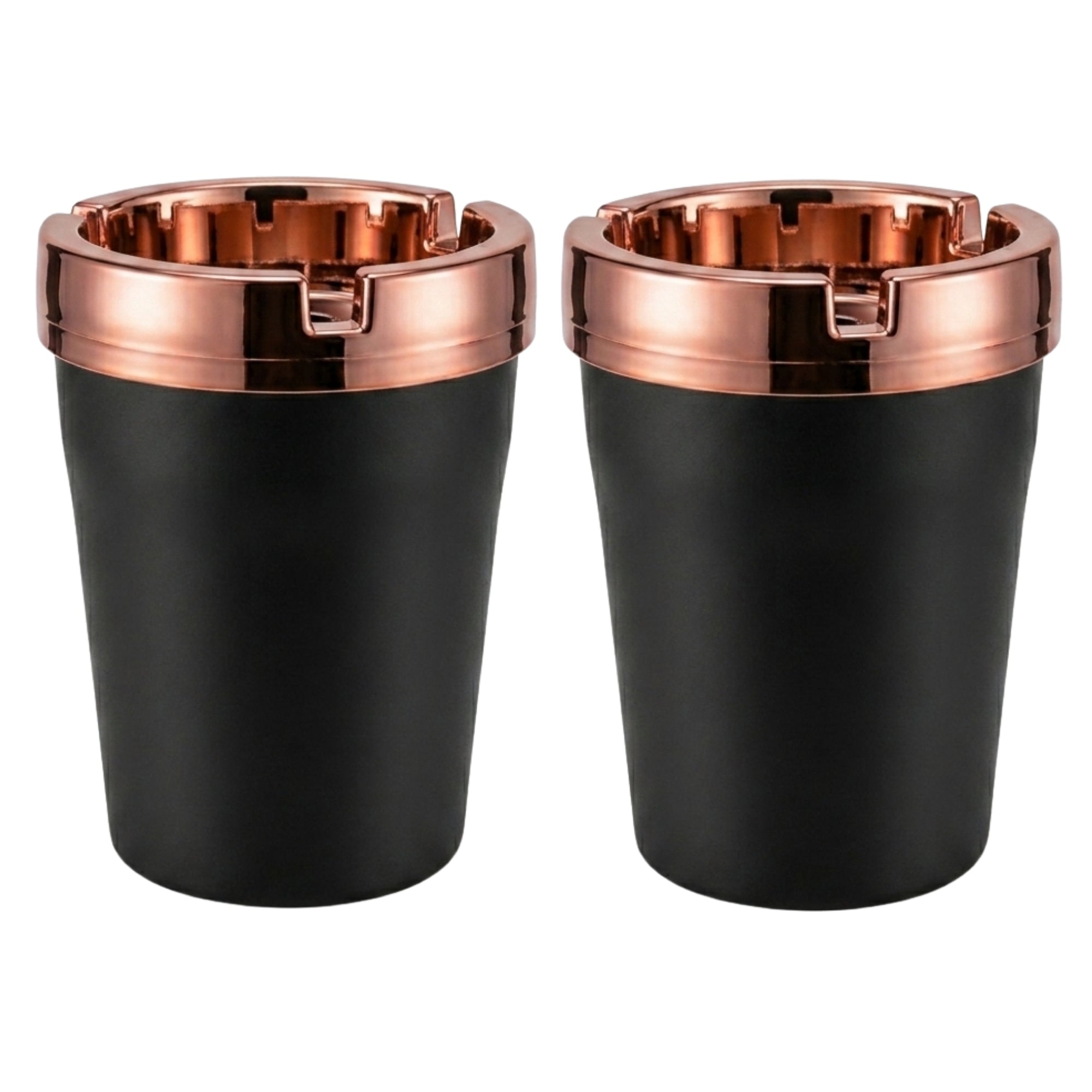 Metallic Cigarette Ashtray Butt Bucket - Convenient and Odour-Free