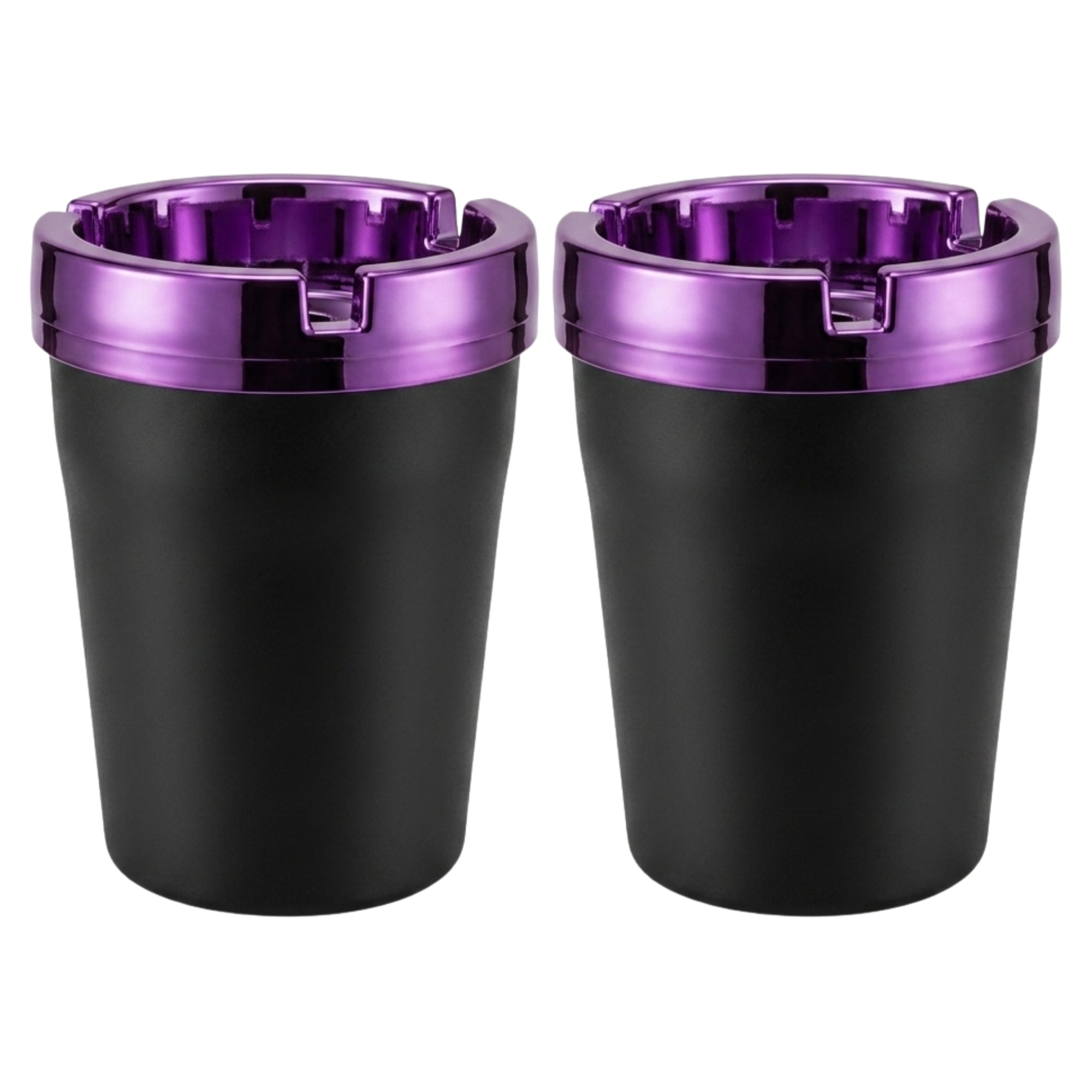 Metallic Cigarette Ashtray Butt Bucket - Convenient and Odour-Free