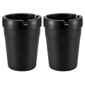 2-Pack Plastic Cigarette Ashtray Butt Bucket – Convenient and Odour-Free Disposal